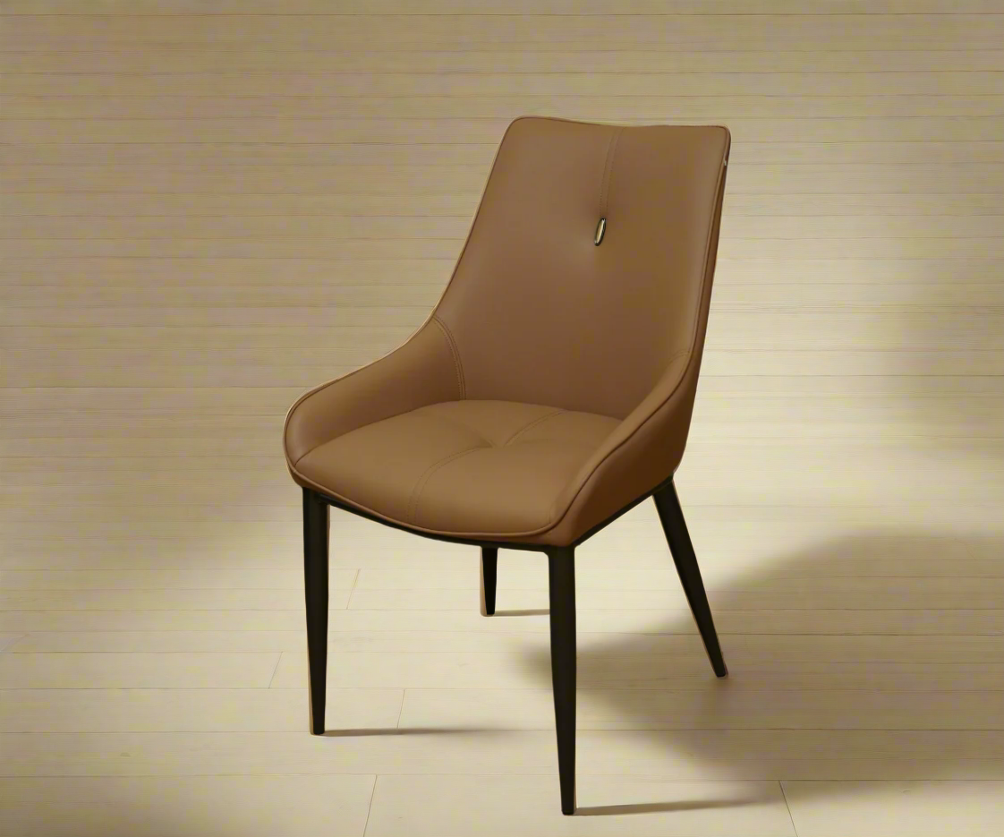 0988 Mocha Upholstered Dining Chair