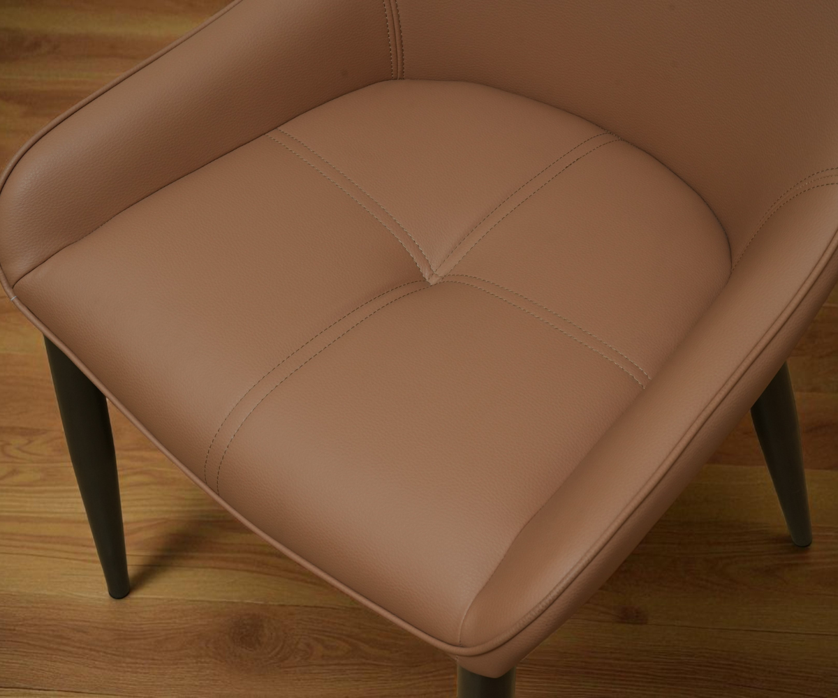0988 Mocha Upholstered Dining Chair