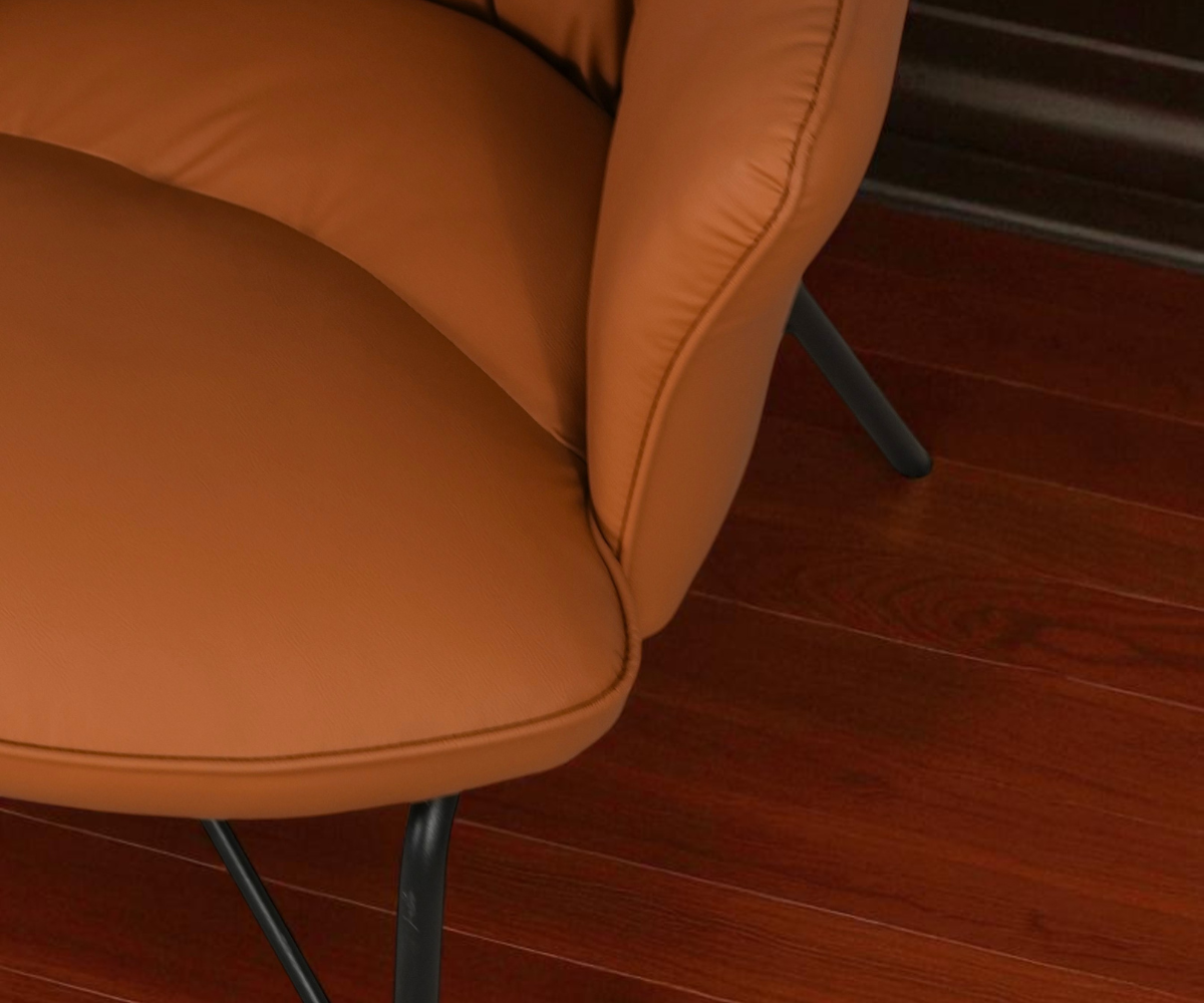 102 SOFA CHAIR orange