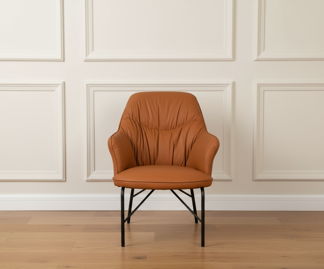 102 SOFA CHAIR orange