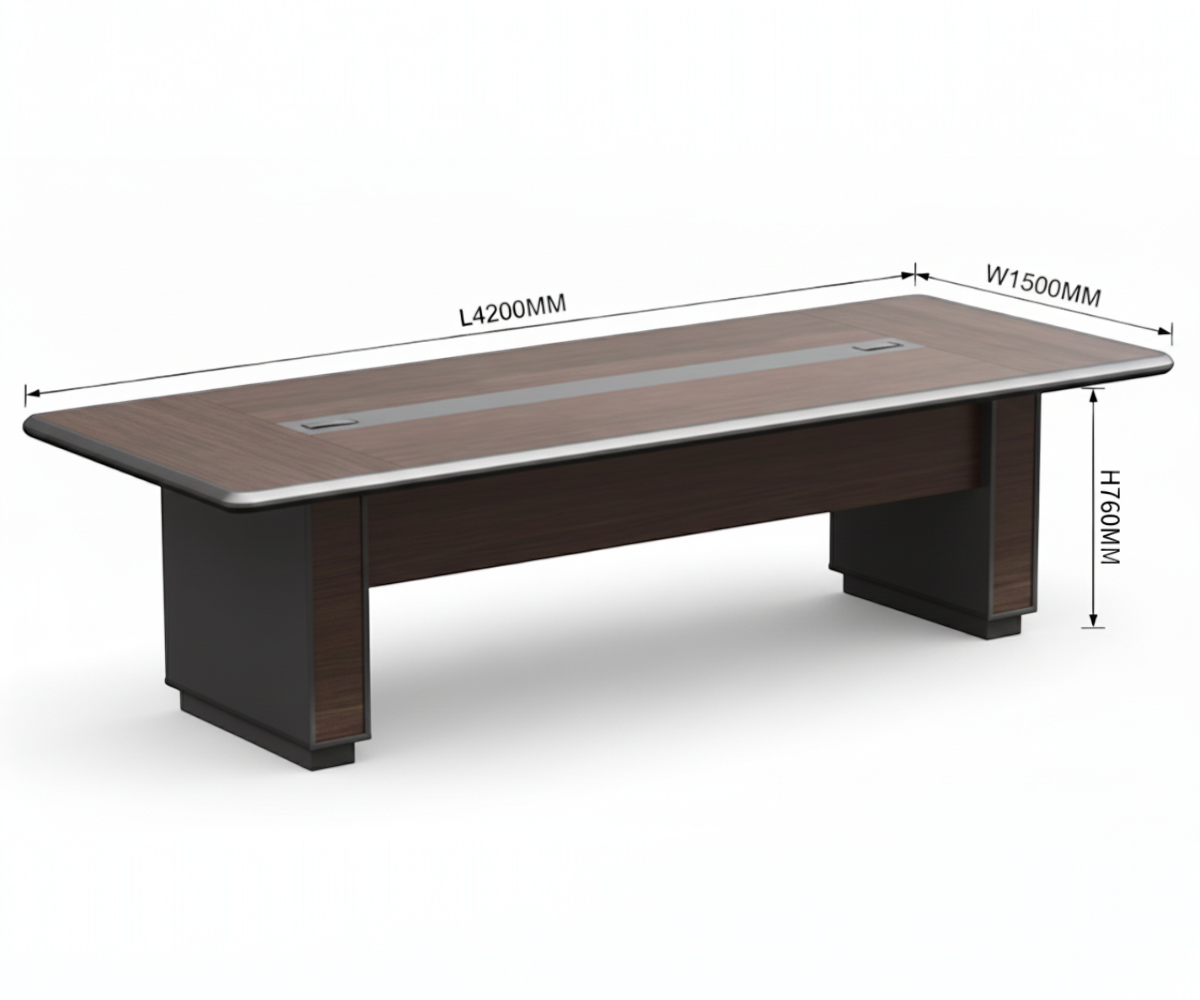 18-530A,542A Mahogany Boardroom Table