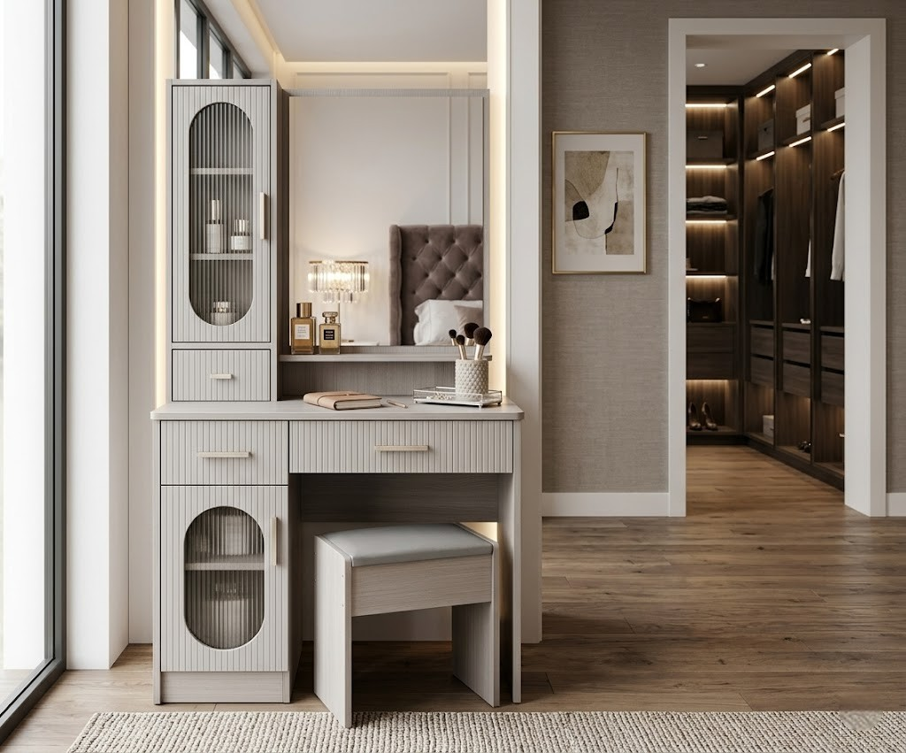 1861DR Modern Grey Vanity