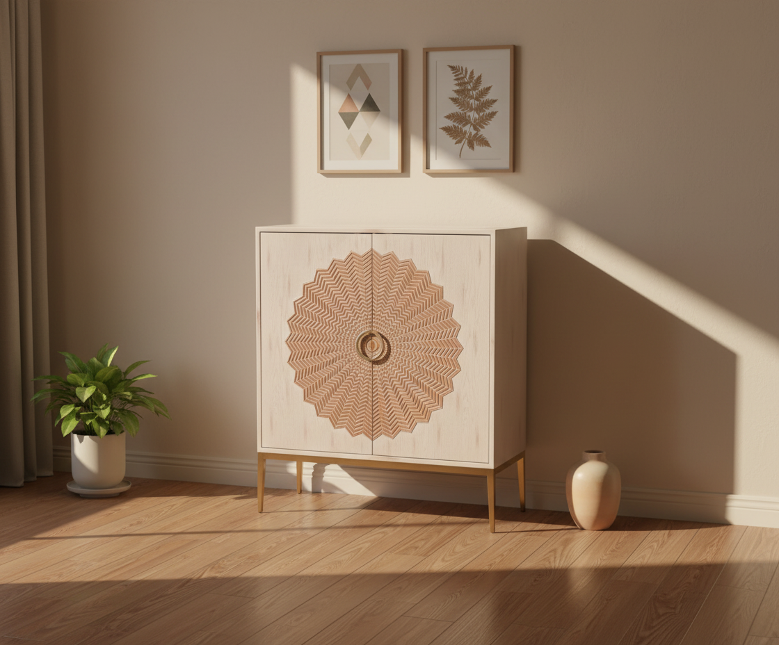 21305 Radiant Wood Cabinet