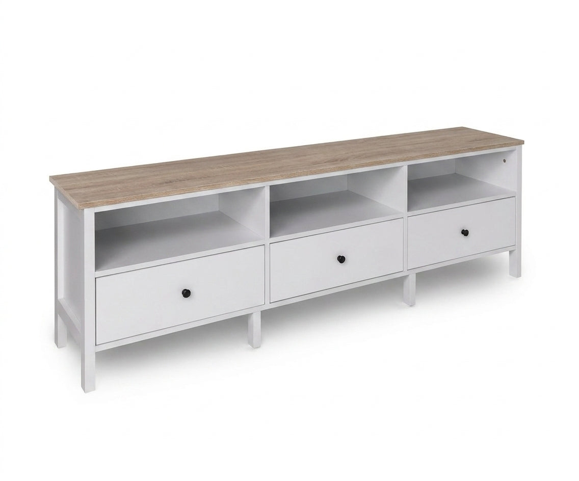 TV stand White/Sonoma Oak Tv0185