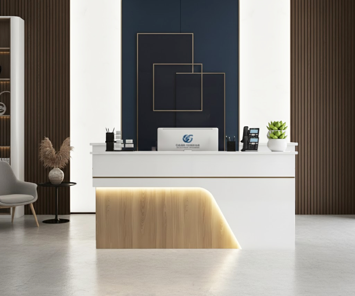 2401 LED Reception Desk