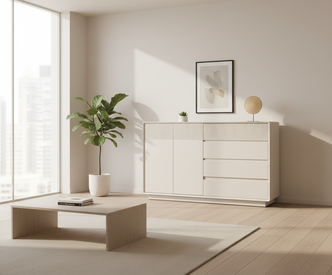 289 White Storage Cabinet