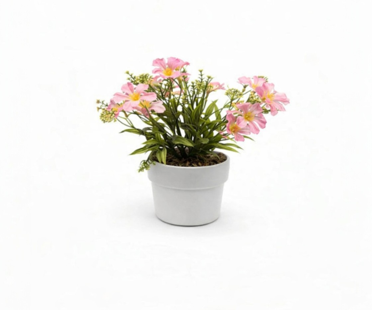 Serena Pink Artificial Pot