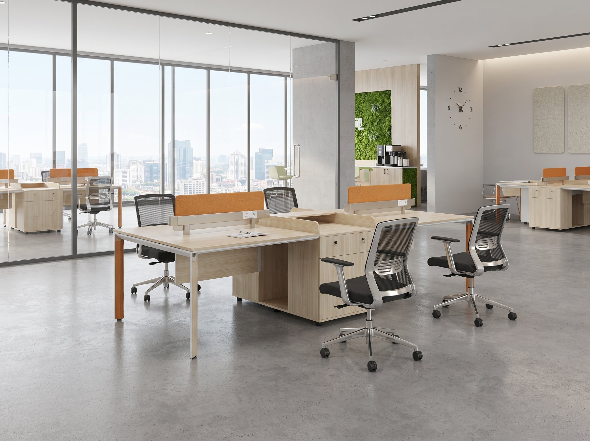 4 PERSON WORK STATION