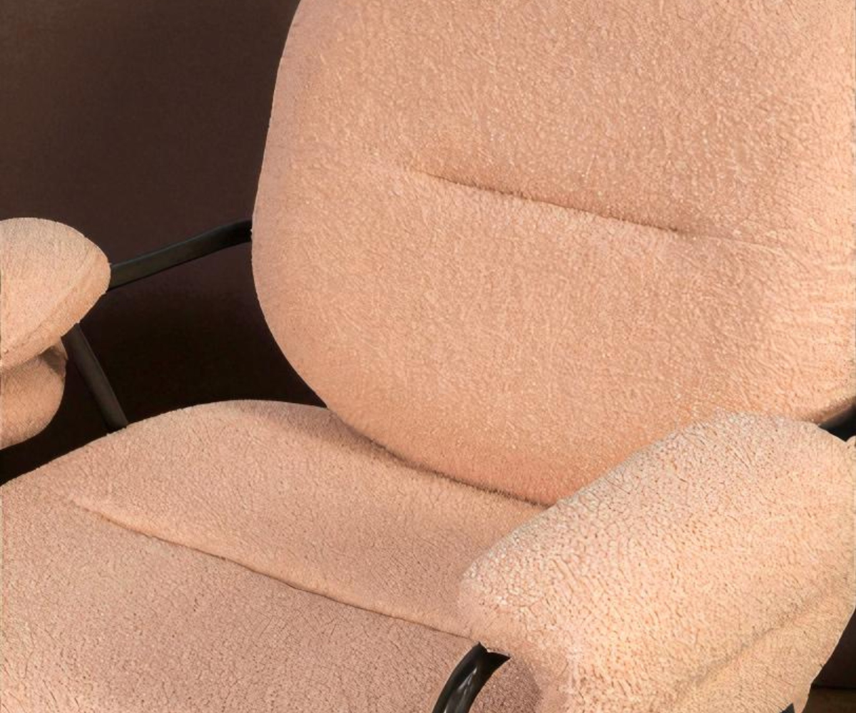 613 ARM CHAIR - Peach (S3-D25)