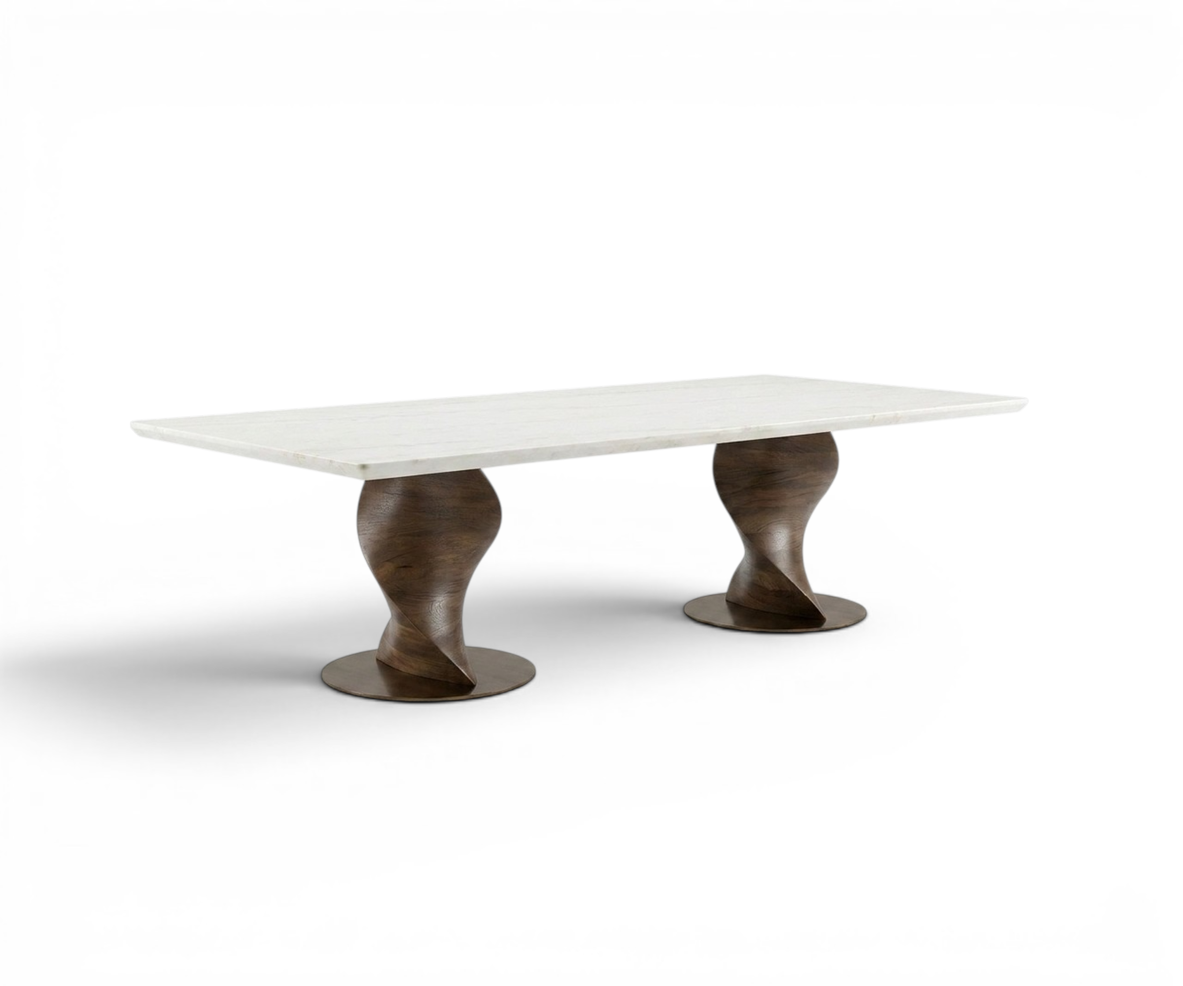 6655/onyx dining table in a bright city-view dining room
