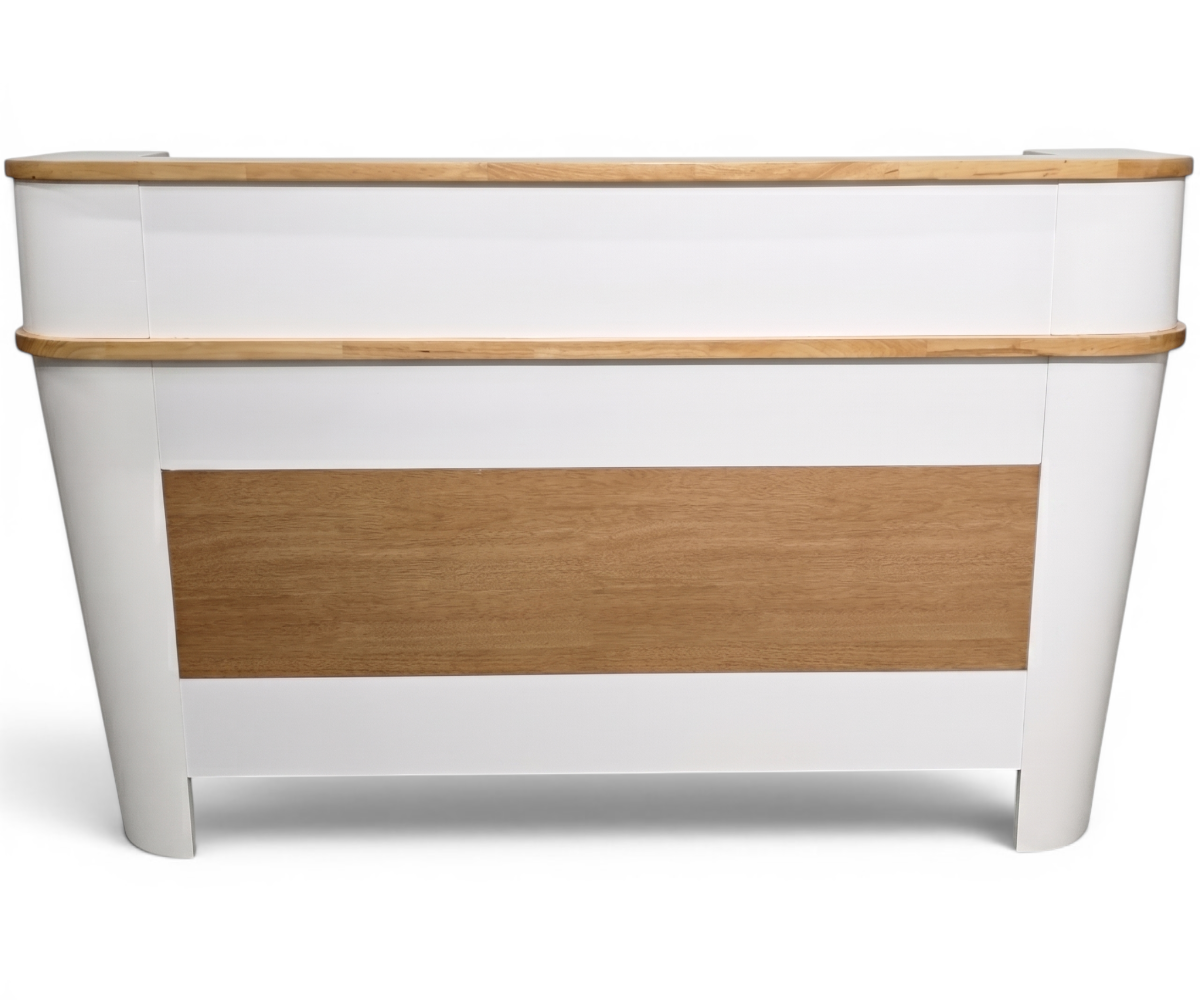 8016 Nordic Oak Reception Counter