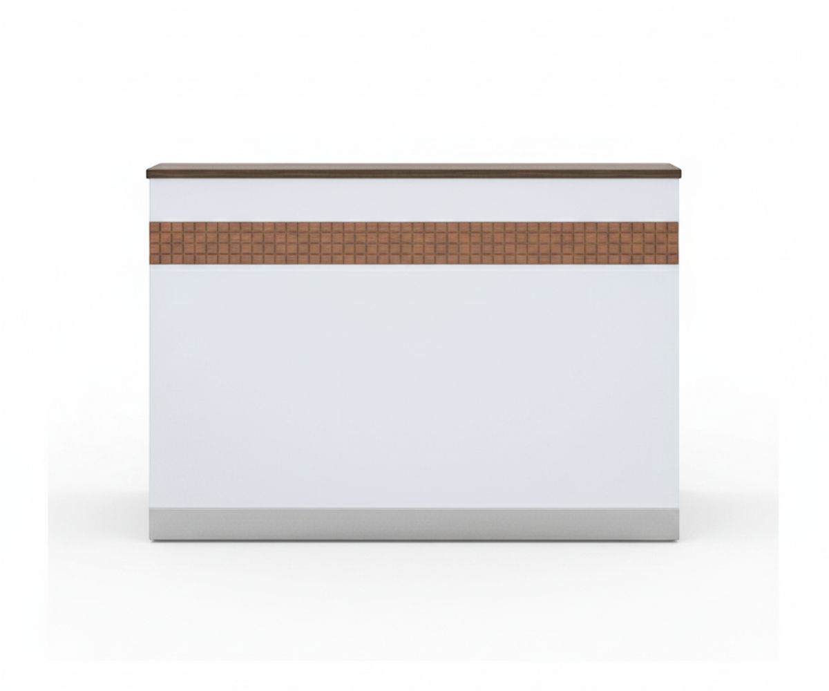 914 Walnut Reception Desk