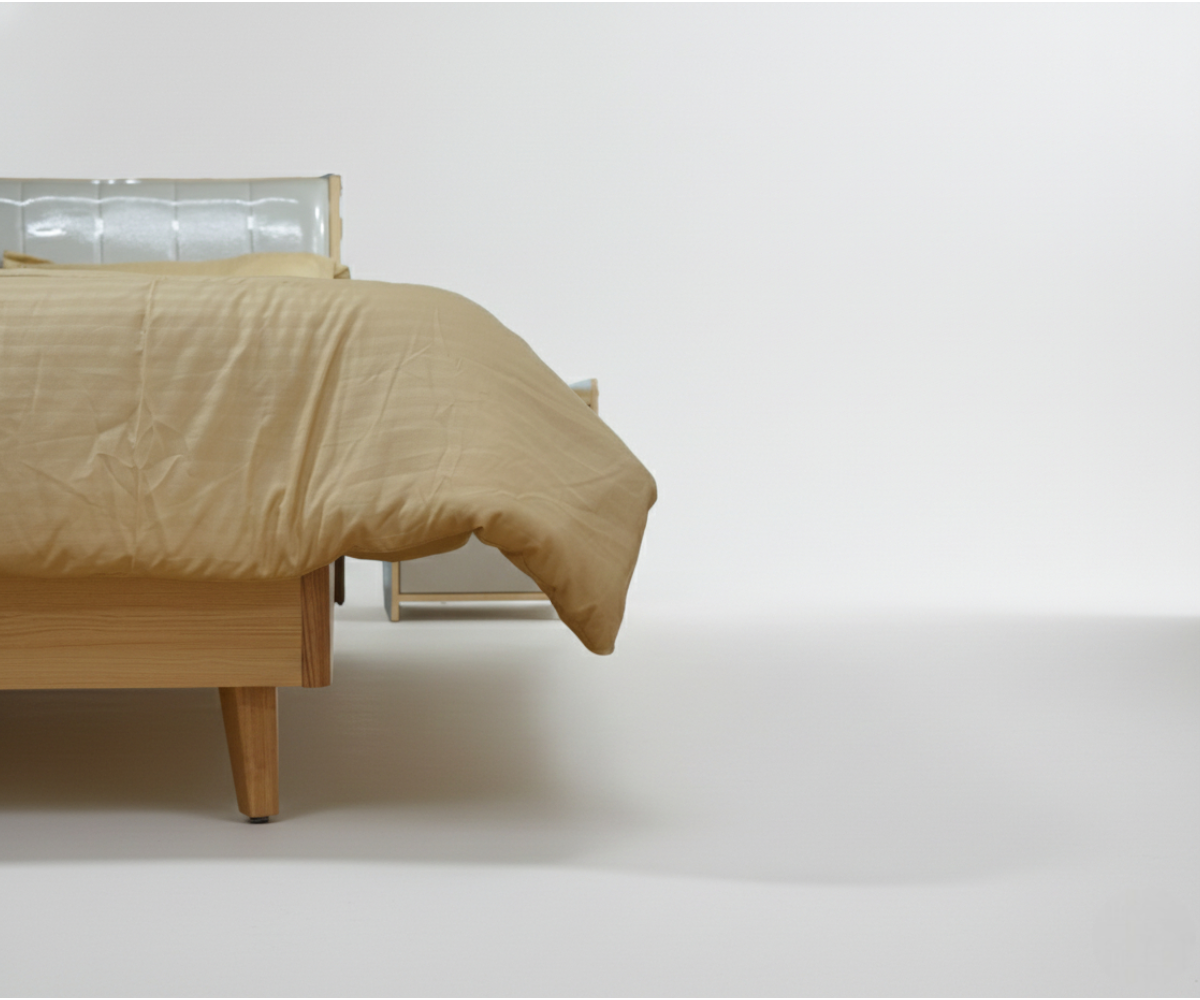 9T001 Wooden Bedside Table