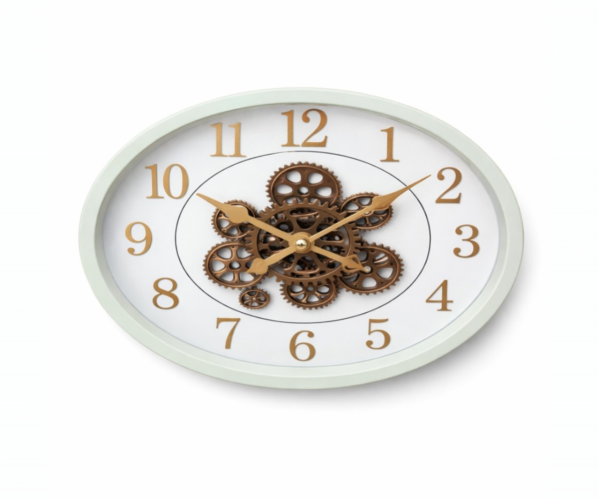 Luxury Oval Wall Clock