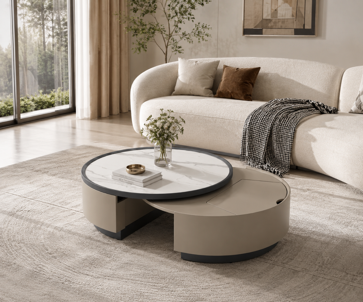 168 Marble Nesting Tables