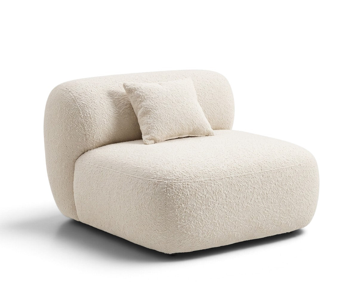 Modern Bouclé Accent Chair