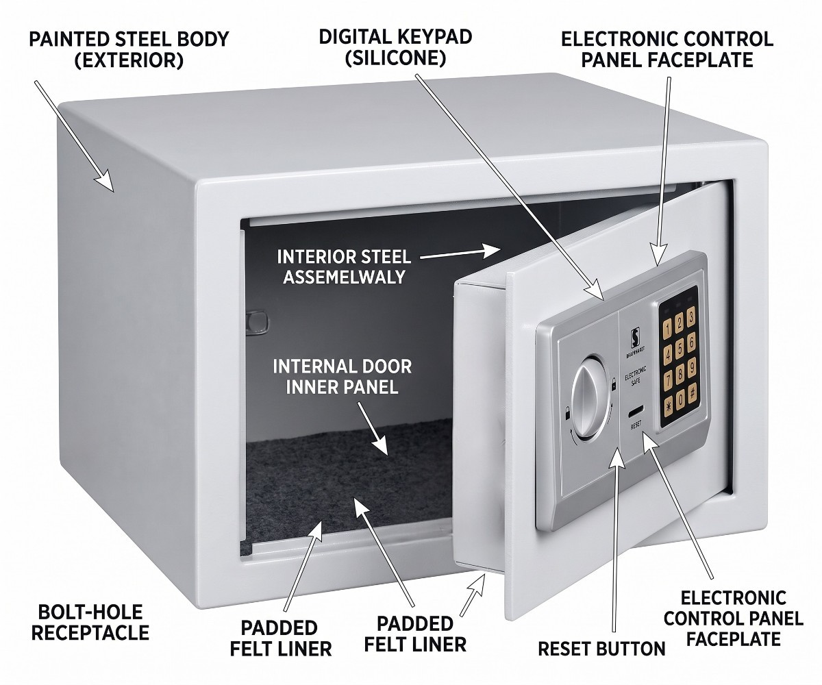 Electronic Digital Safe Locker
