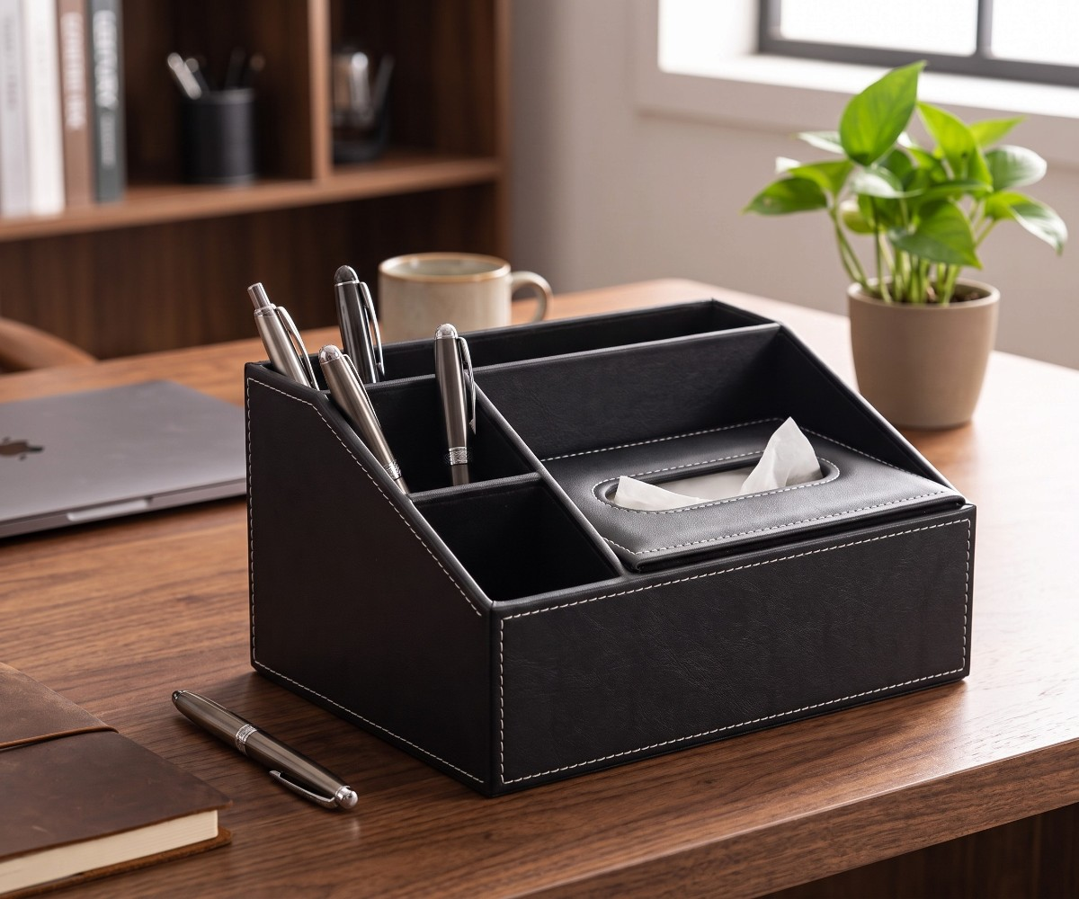 TD-OFST18 PEN HOLDER AND TISSUE BOX