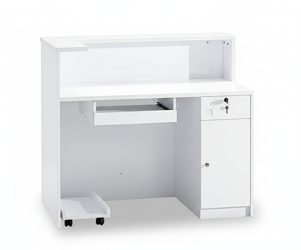 F6312-Frame Professional Compact Reception Desk – IdealHome