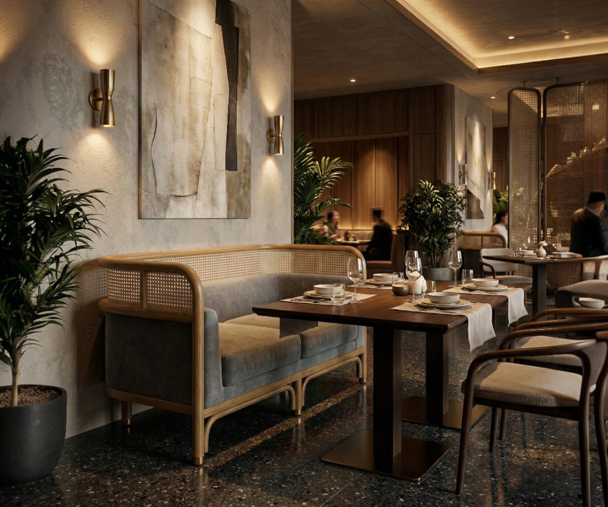 Rattan Embrace Loveseat