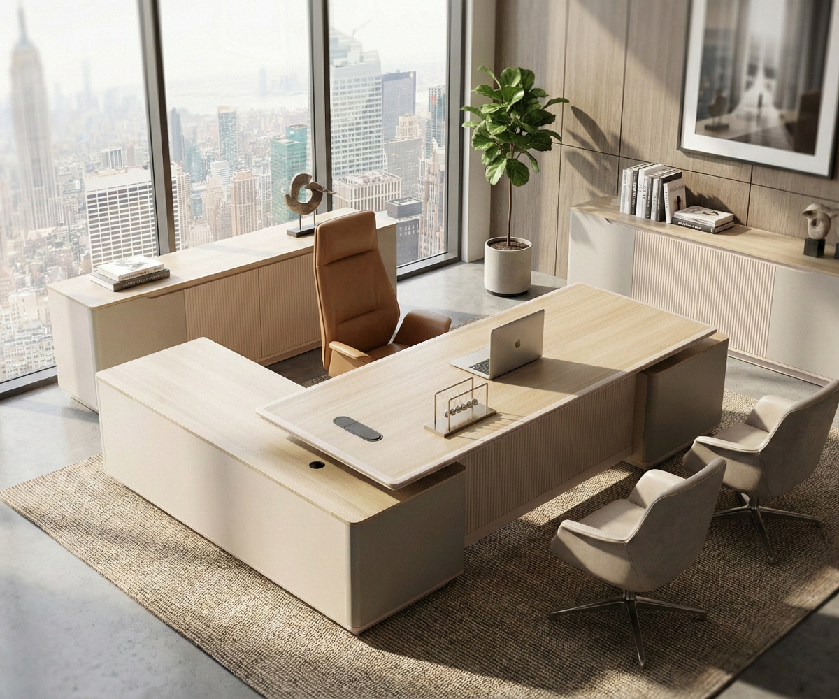 OFFICE TABLE A5-028 (28002000760) Birch Wood