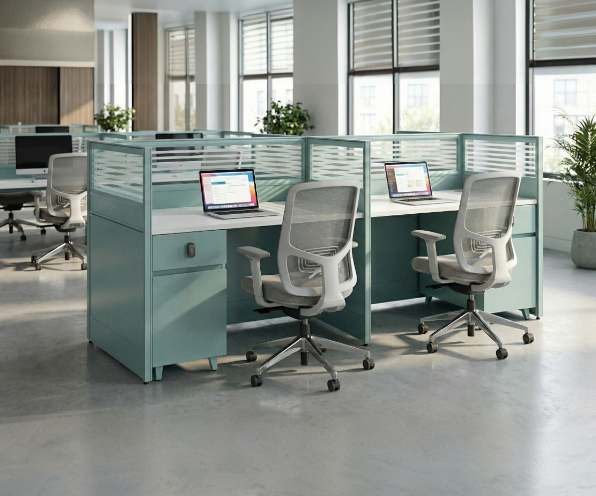 V10-2E WORK STATION W2490D630H1100mm