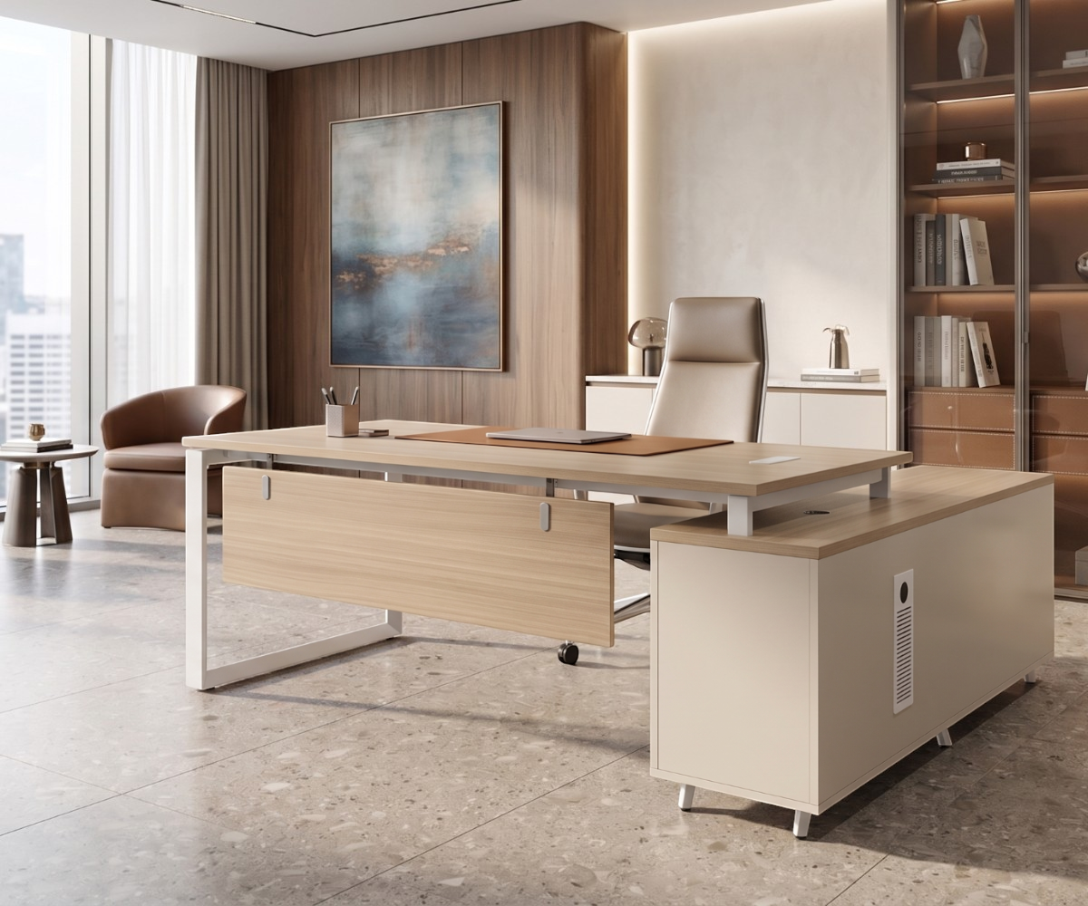 A5-020B,A5-018B L-Shaped Desk