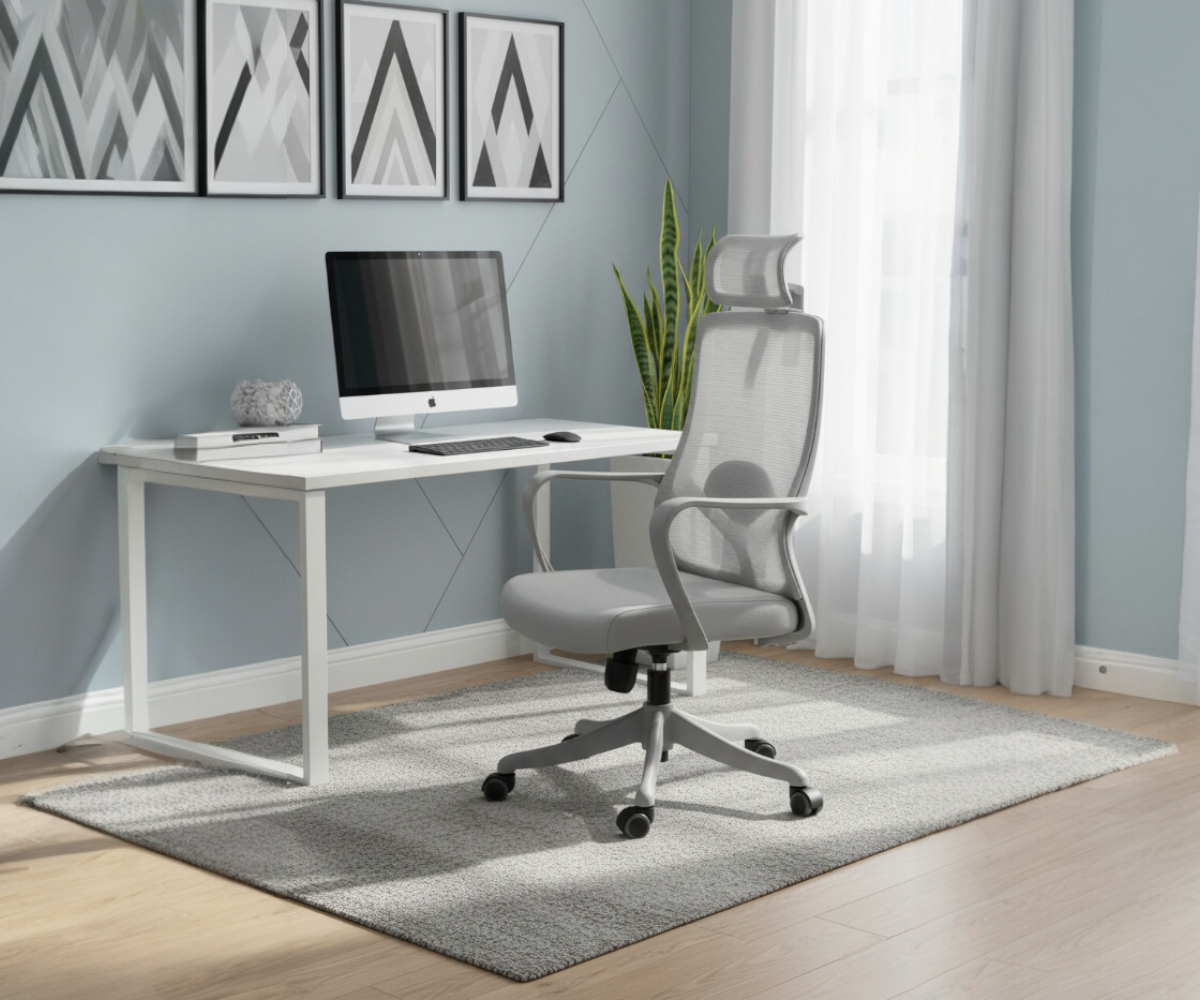 Office chair-268A-1 GREY (Ergonomic Chair)
