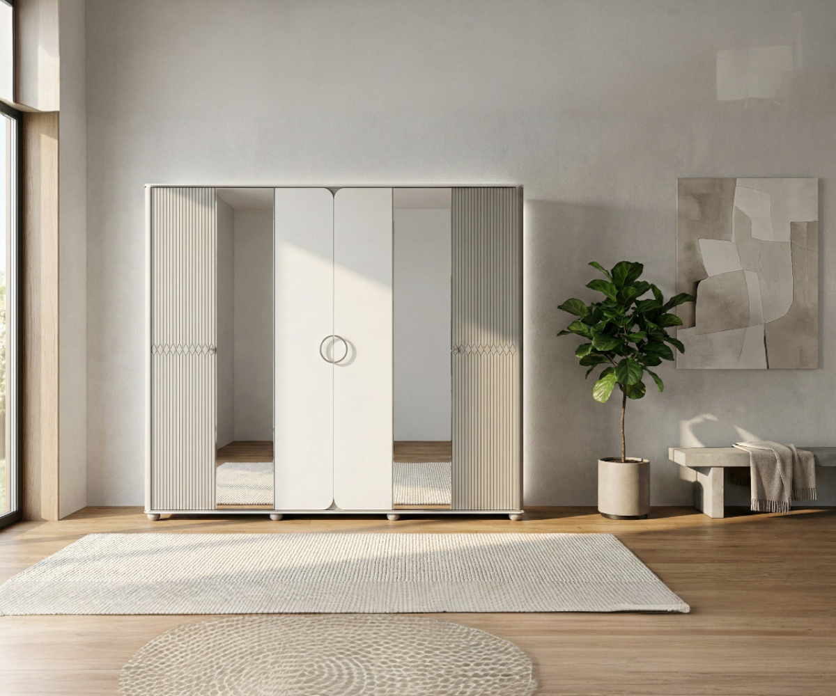 MARMO 6 DOORS WARDROBE