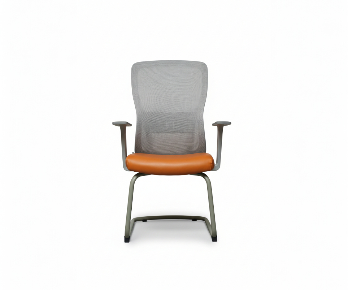 Office chair T943-1 GREY (Visitor Chair)