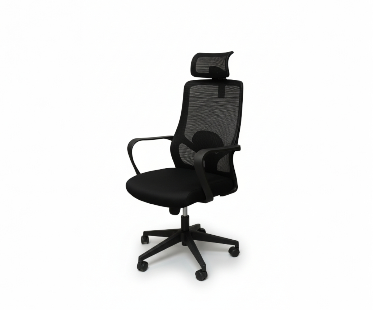 Office chair-268A-BLACK (Ergonomic Chair)