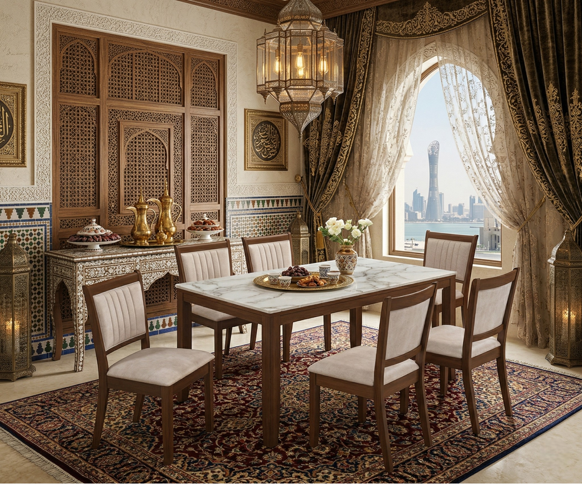 SHS Zellige Court Dining - grey