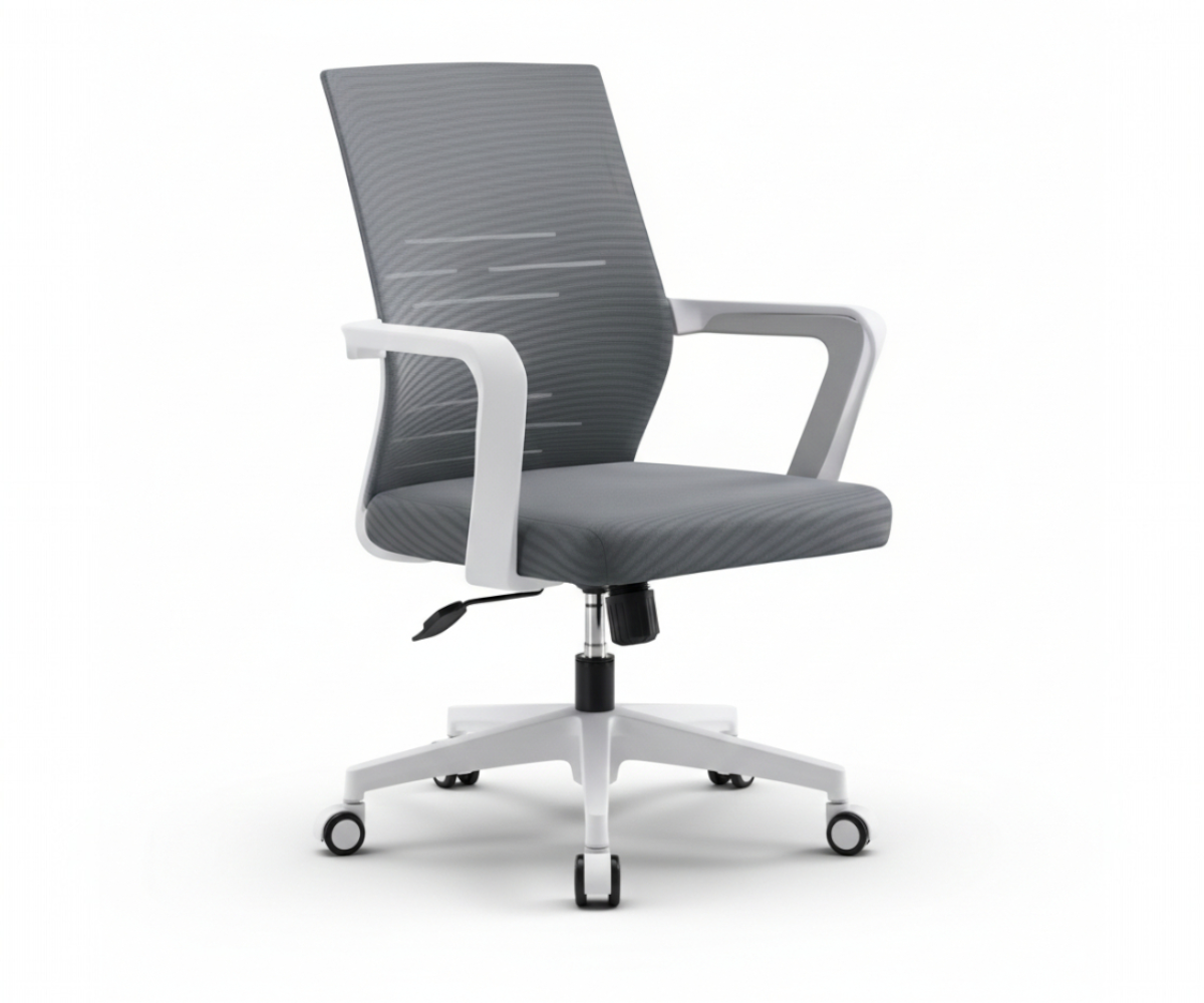 SH-GZ6464 OFFICE CHAIR-GREY-50X50X96CM