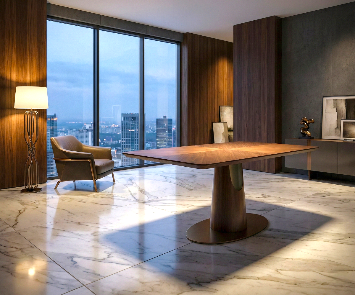 Prism Inlay Dining Table