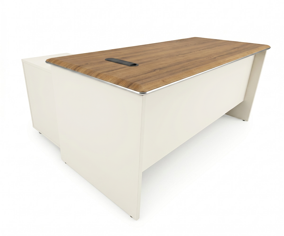 V7-018C Executive L-Desk