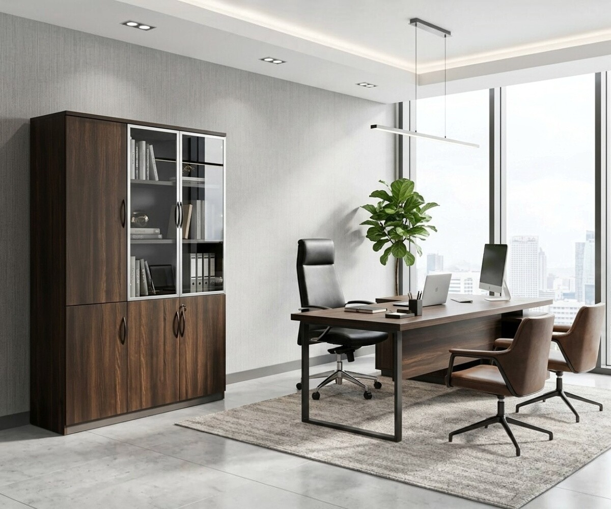 THREE DOOR FILE CABINET 009