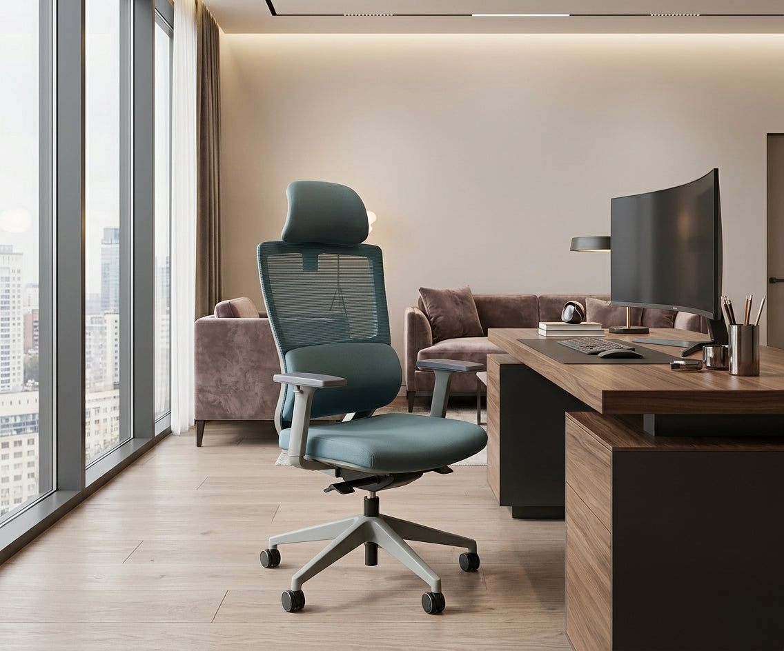 Adjustable Mesh Back Task Chair for Home Office