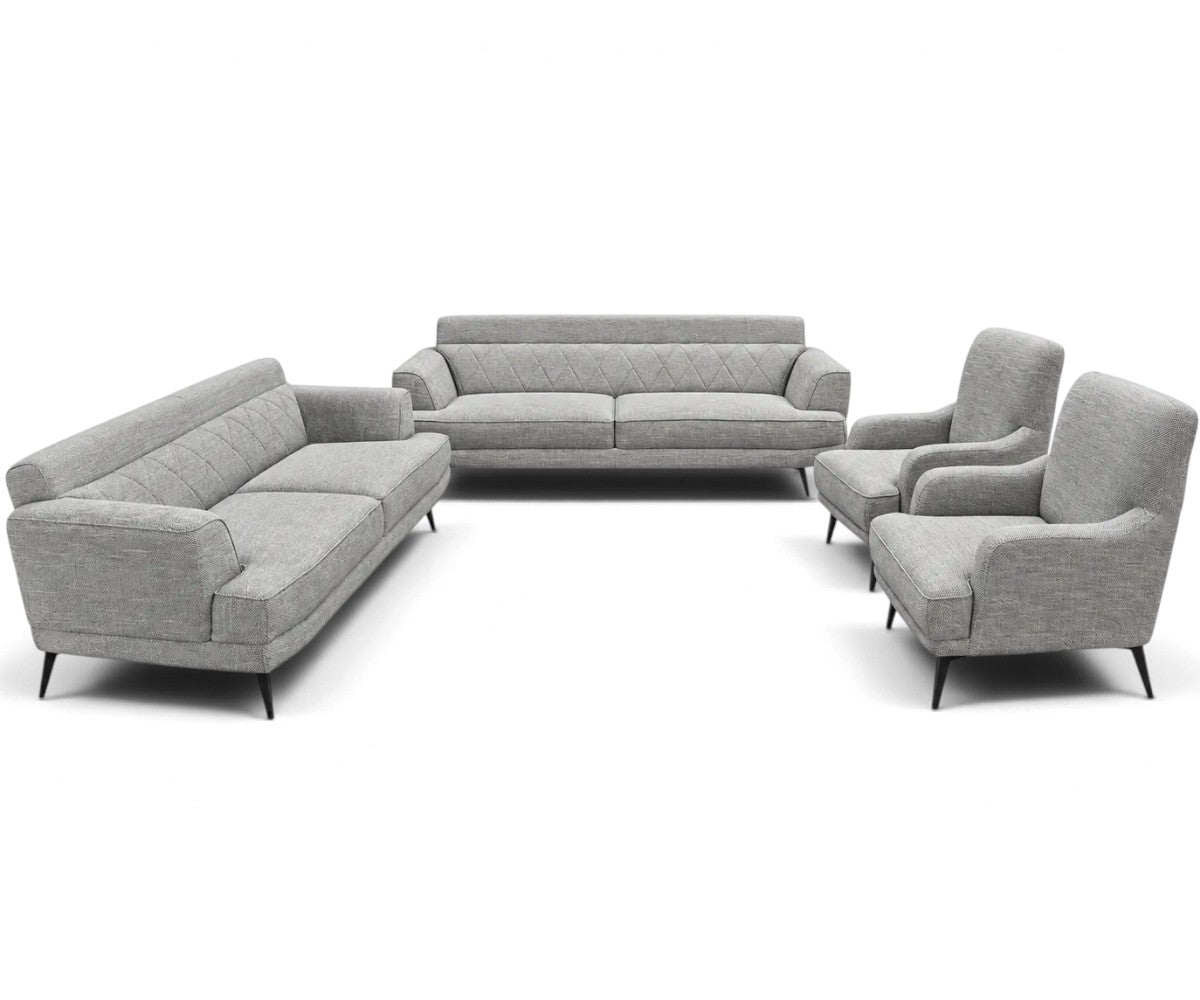 VERSACE Grey Fabric Sofa