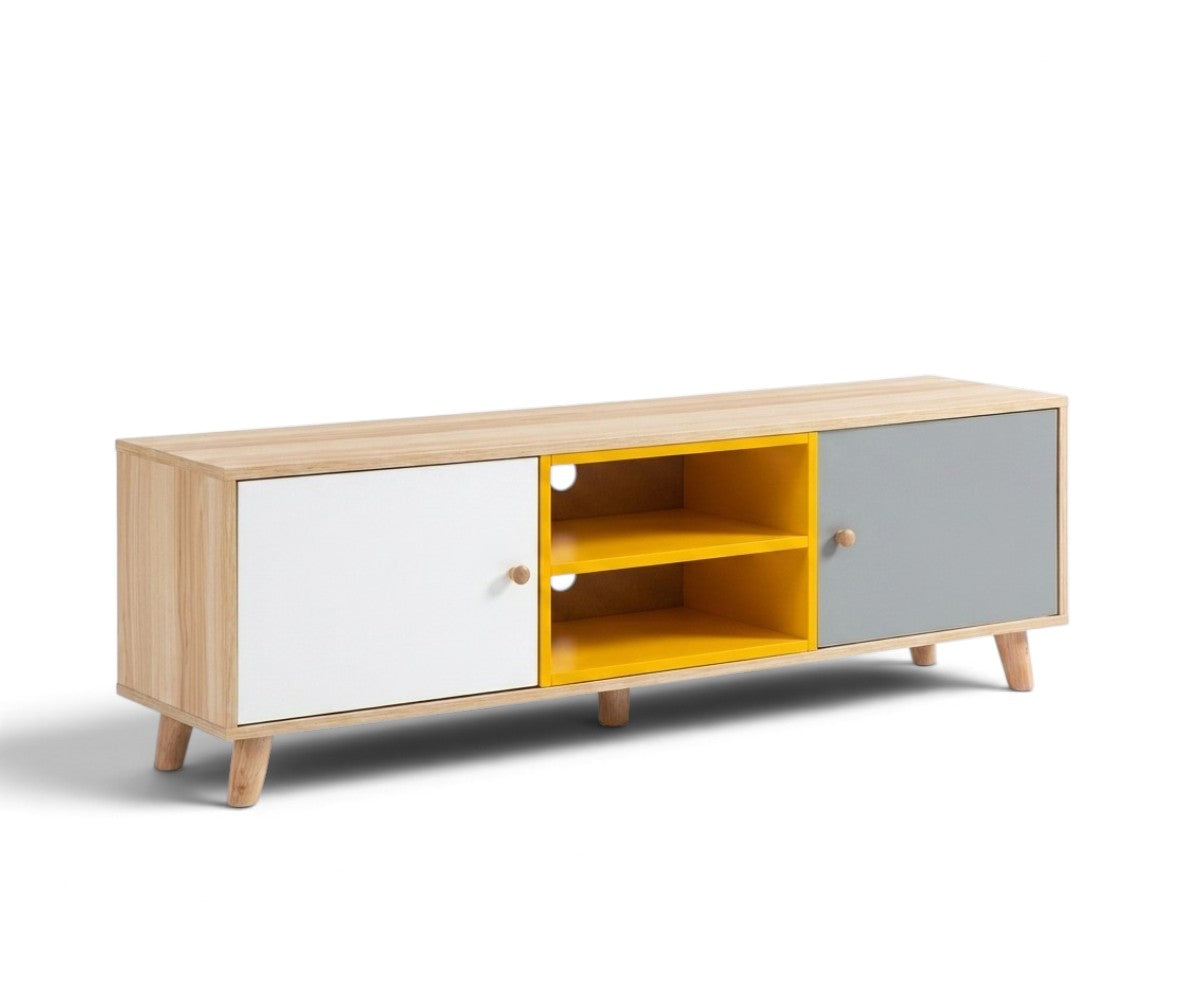 902 Minimalist Slatted Stand