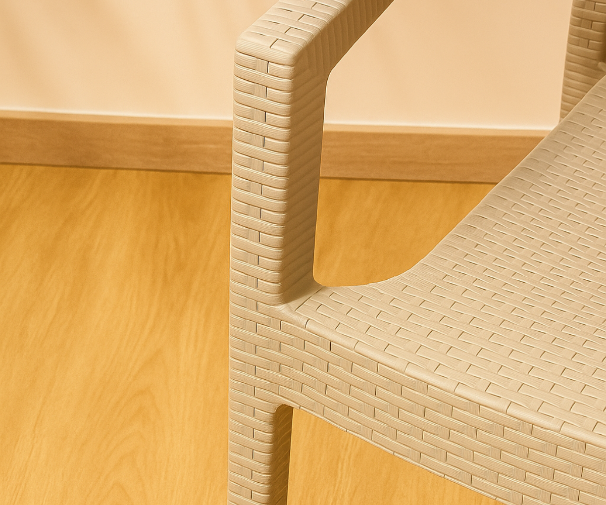 NVS-021-09 PARIS RATTAN ARMCHAIR / CAPPUCCINO