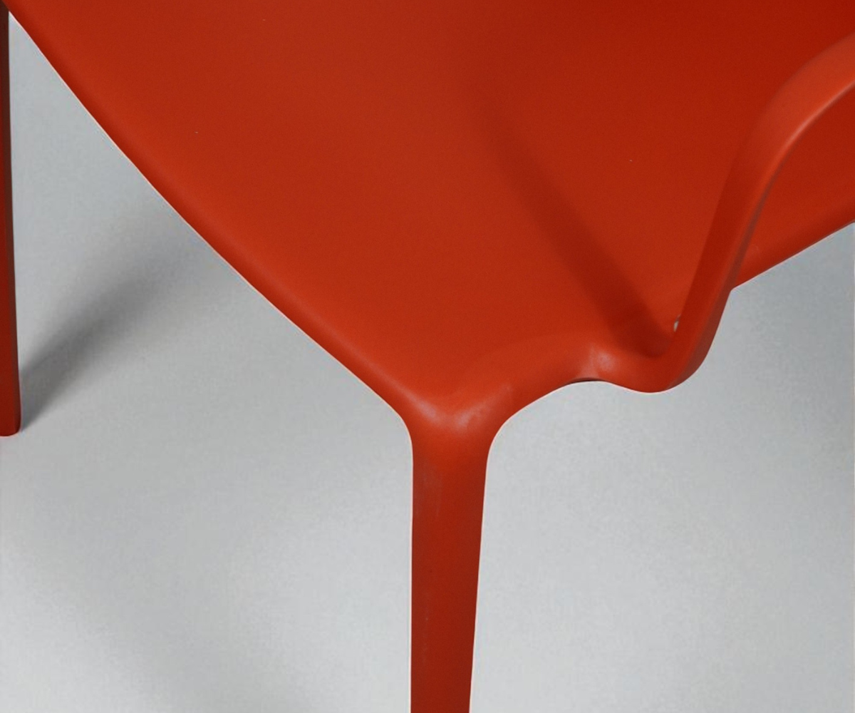 RED A651- PLASTIC CHAIR