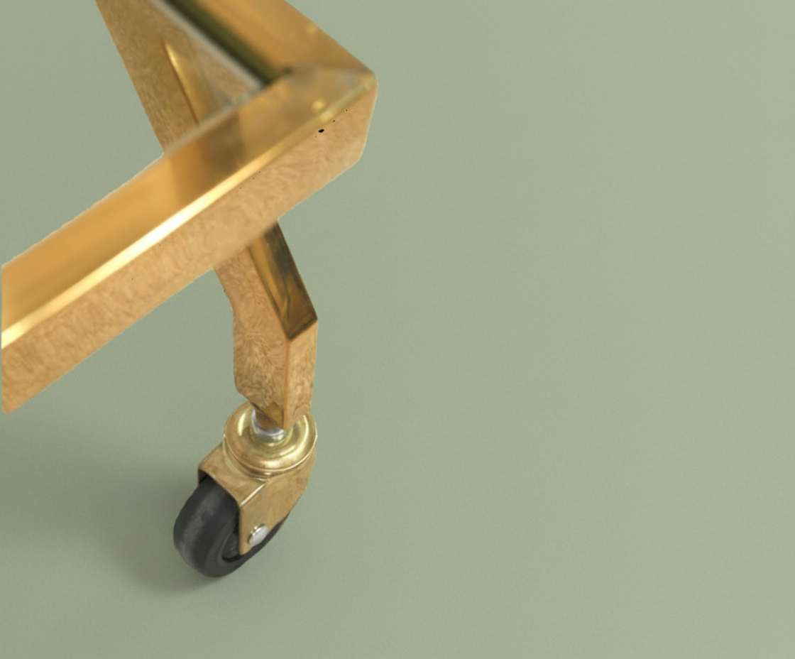 GLASS TROLLEY DC1035