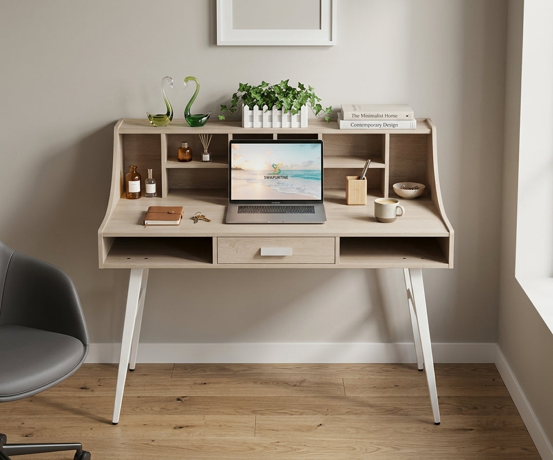  Wood Grain Computer Desk
