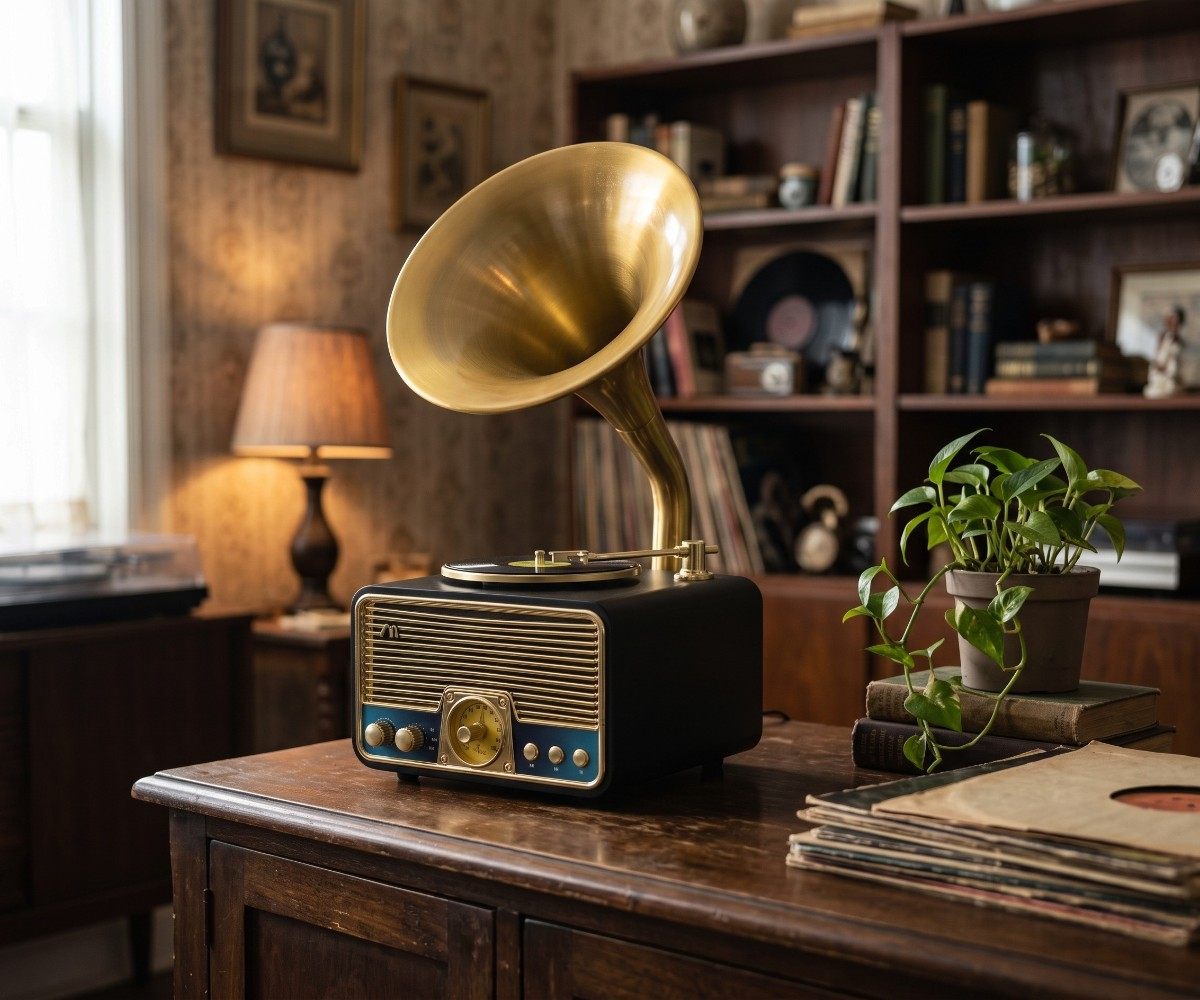 ID-GP6 Gramophone Style Speaker