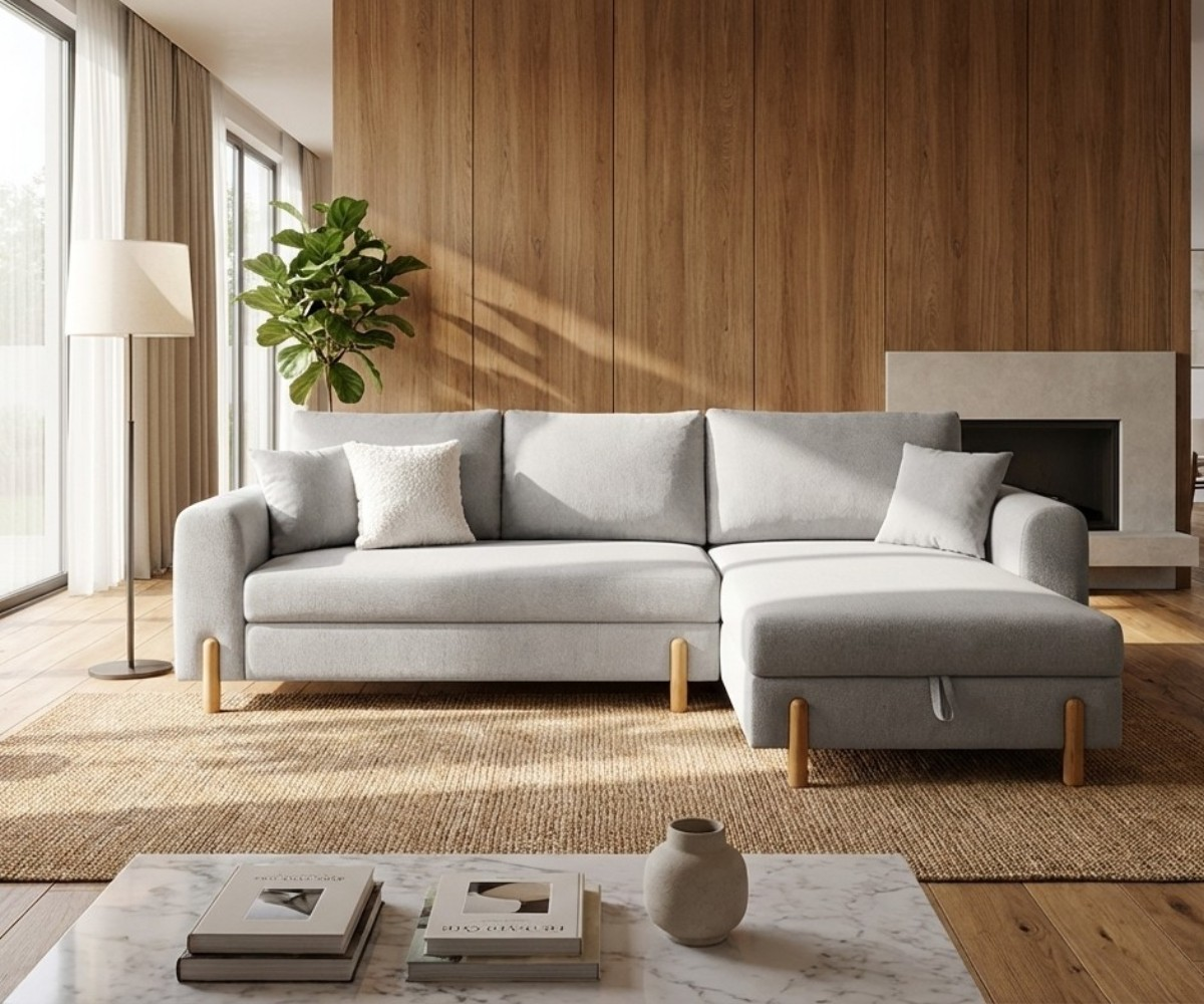 ADAM Grey Sofa Bed
