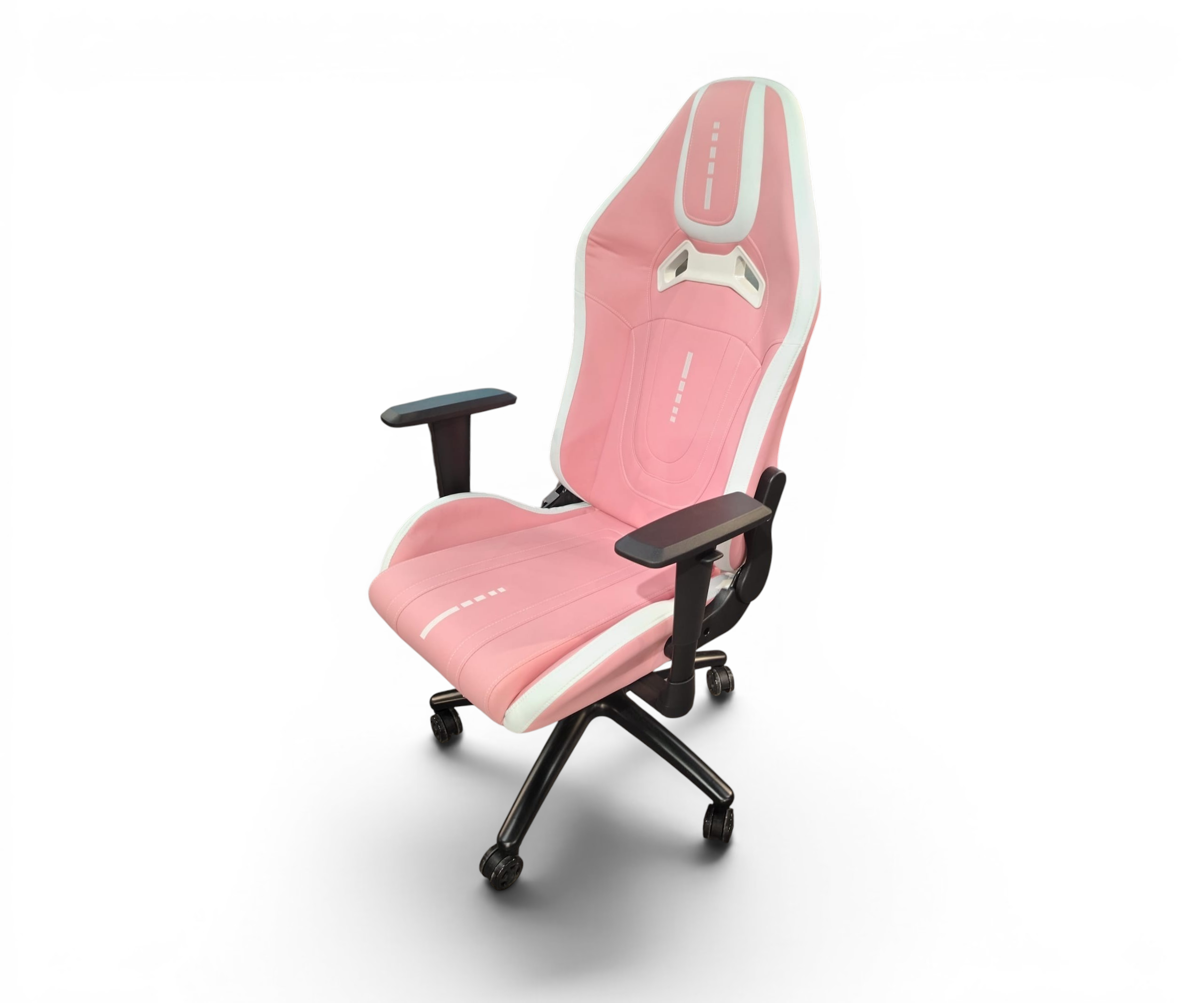 BN-W0107 GAME CHAIR -WHITE & PINK