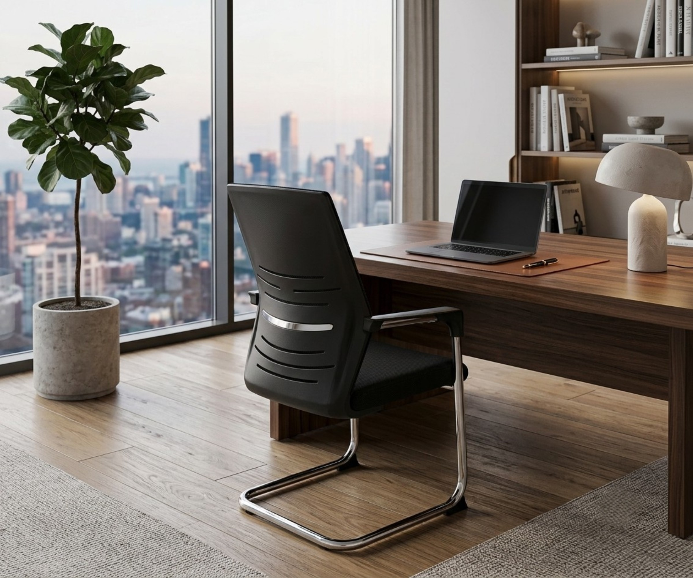 D808H VISITOR OFFICE CHAIR