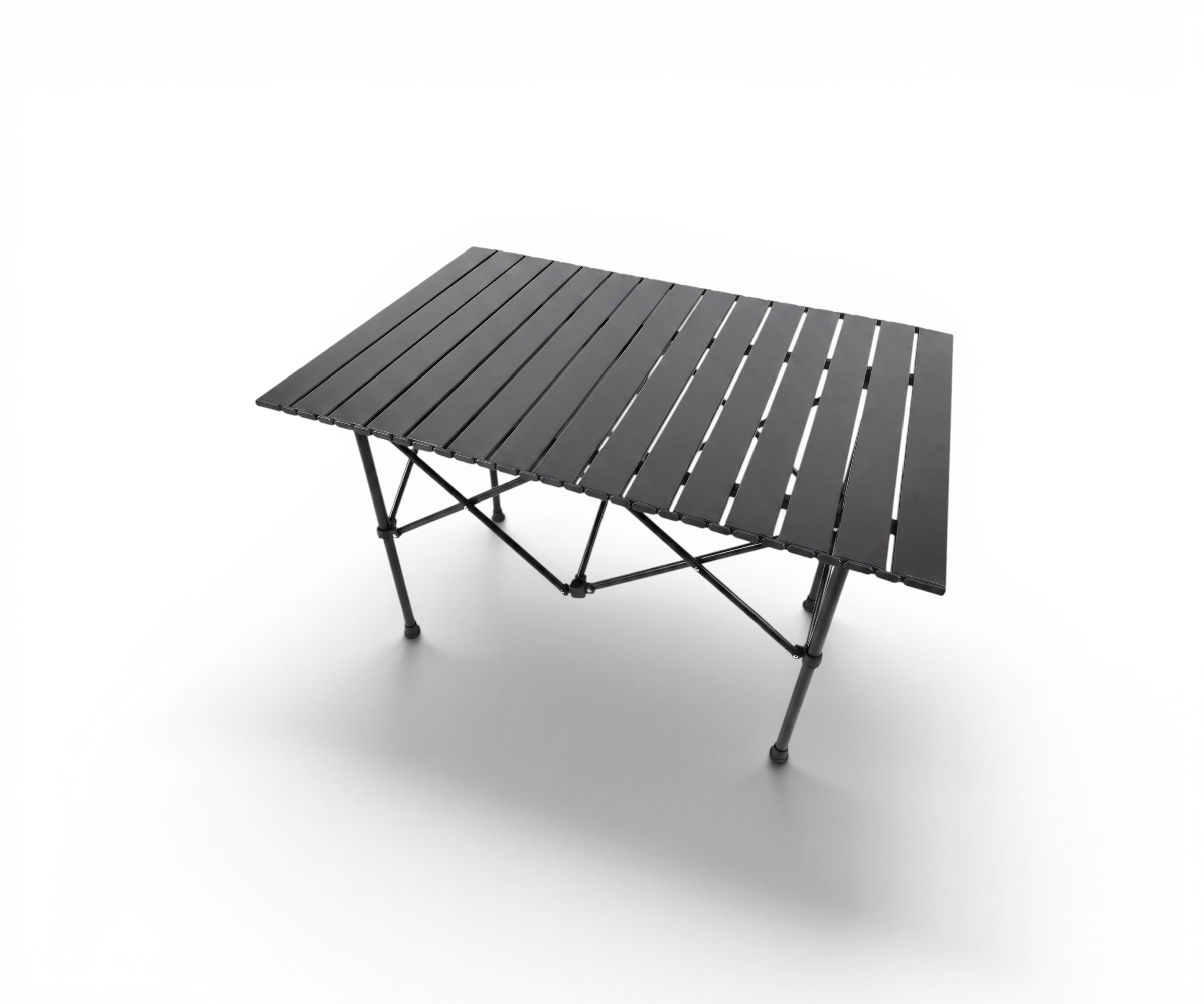 FFO19-8 outdoor table, low folding table at a desert-view terrace seating area
