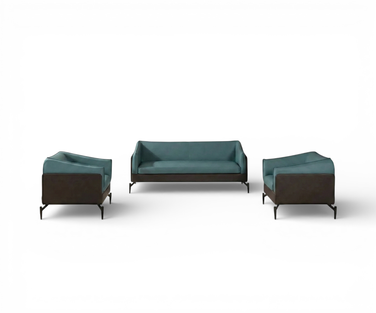 Green Office Sofa Set