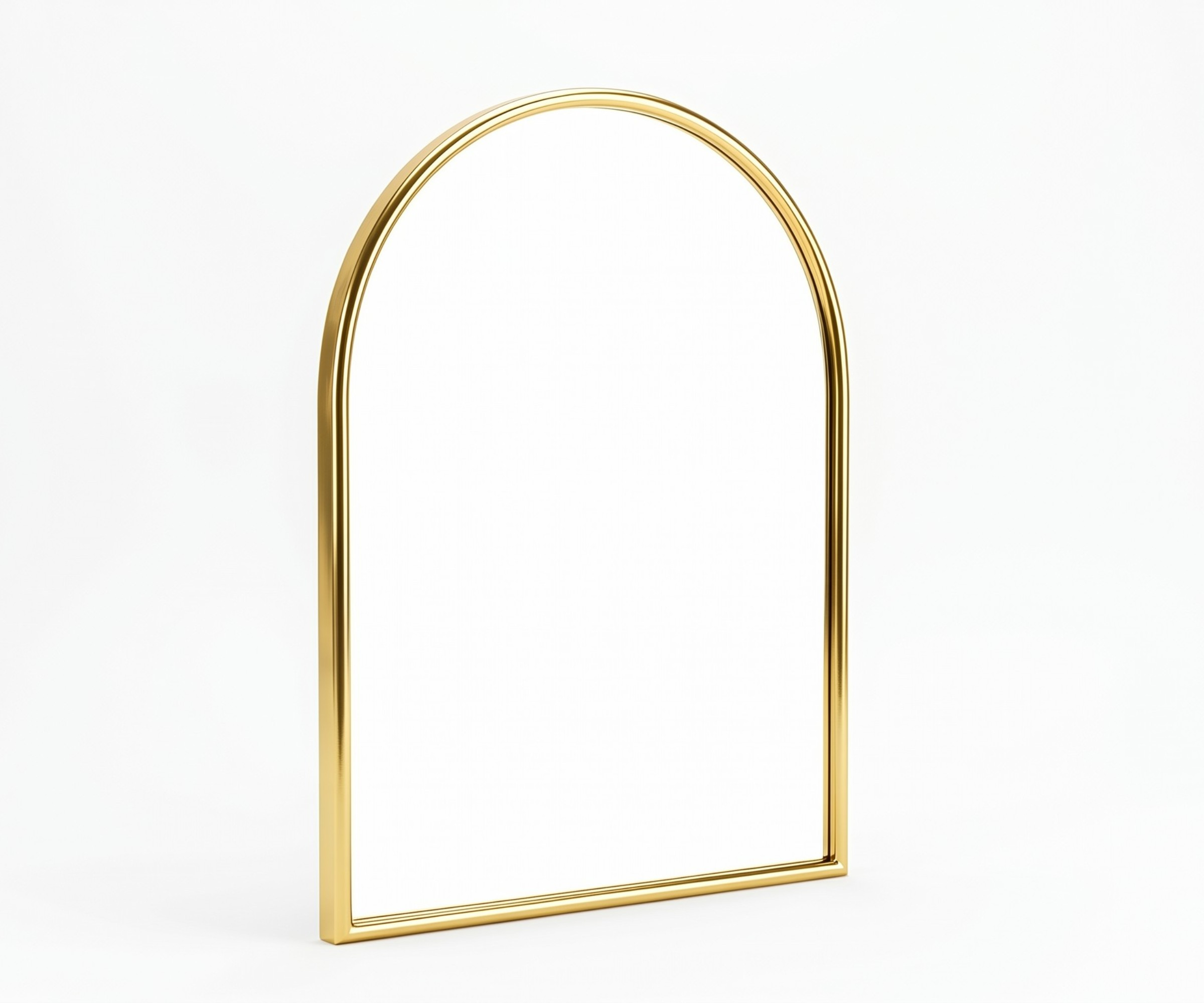 ID-MR3 modern wall mirror above a console in an ornate panelled majlis